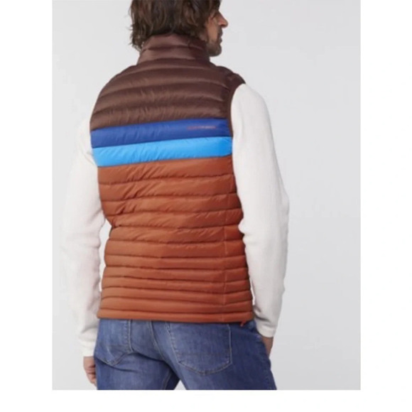Cotopaxi Men’s Small Fuego Down Insulated Puffer Vest NWT Chestnut Spice Brown - Picture 8 of 16
